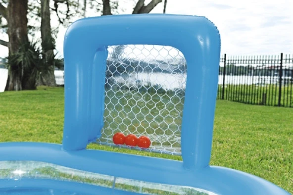 Bestway 54170 Büyük Boy Şişme Şut Oyunu Havuzu, Topları ile (237 x 152 x 94 cm) - 7