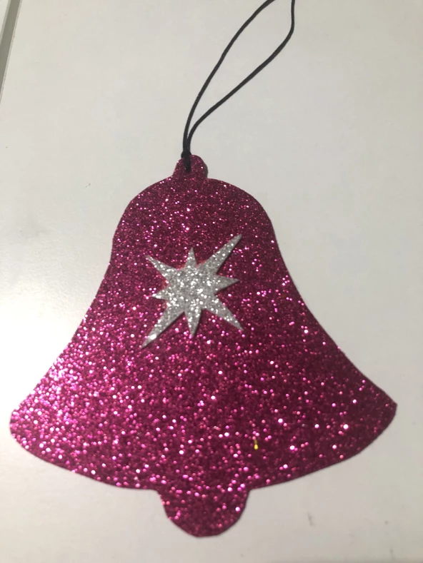 2 Lİ YILBAŞI ÇANI YILBAŞI SÜSÜ-HEDİYE PAKETİ SÜSÜ - Resim 4