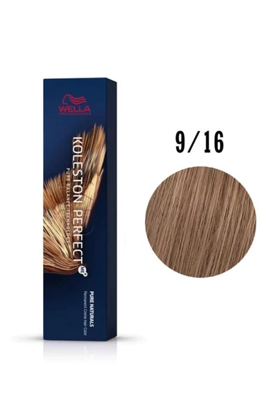 Wella Koleston Perfect Me+ Tüp Boya 60 ml 9/16 Açık Küllü Mor Sarı