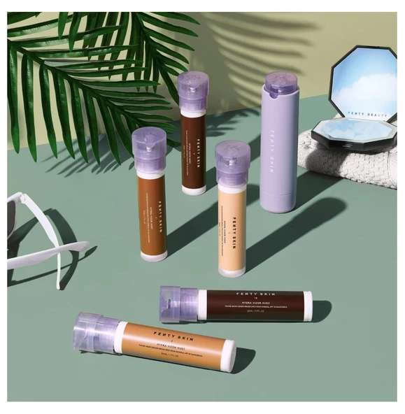 FENTY SKIN Hydra Vizor Huez SHADE 4 - Renkli nemlendirici krem - SPF 30 mineral 50 ml - Resim 4