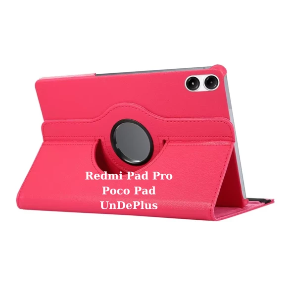 Xiaomi Redmi Pad Pro / Poco Pad 12.1inç Kılıf 360 Dönebilen Standlı Case - Resim 7