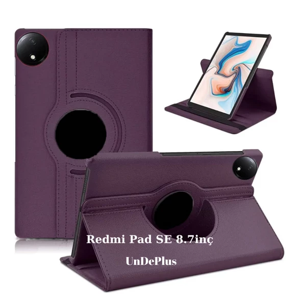 Xiaomi Redmi Pad SE 8.7inç Kılıf 360 Dönebilen Standlı Case (RedmiPad SE 11inçDeğildir) - 2