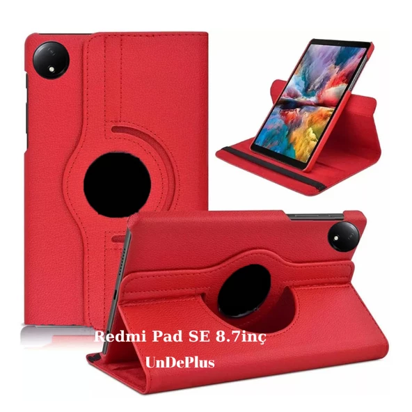 Xiaomi Redmi Pad SE 8.7inç Kılıf 360 Dönebilen Standlı Case (RedmiPad SE 11inçDeğildir) - 6