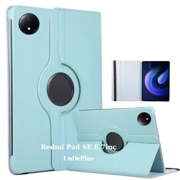 Xiaomi Redmi Pad SE 8.7inç Kılıf 360 Dönebilen Standlı Case (RedmiPad SE 11inçDeğildir) - 4