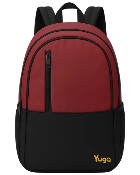 Yuga Dört Gözlü Sırt Çantası Bordo ürün görseli
