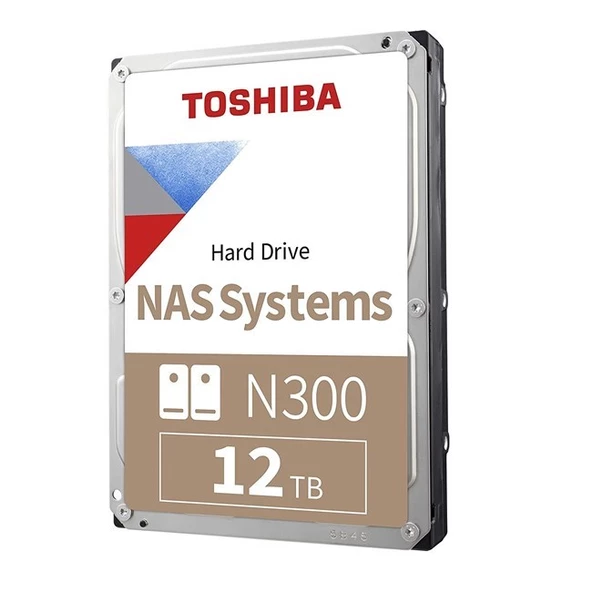 TOSHIBA N300 12TB 7200Rpm 512MB - HDWG51CUZSVA - 2
