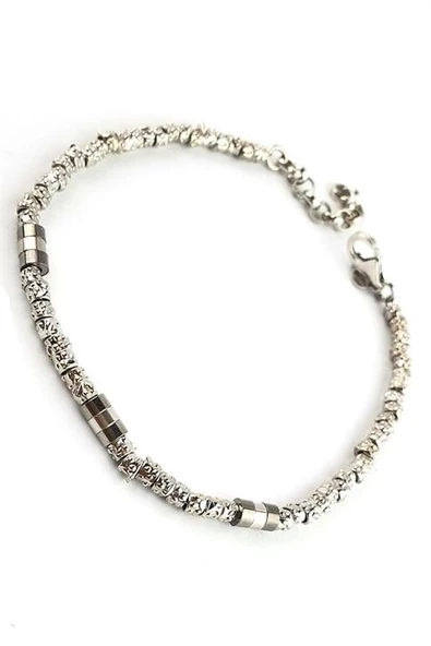 Italyan Tasarımı 925Ayar Gümüş Trend Erkek Bileklik Özel Seri ürün görseli