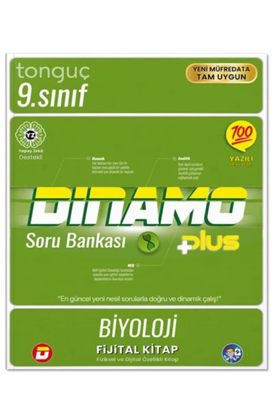 Tonguç Akademi 9. Sınıf Dinamo Biyoloji Soru Bankası