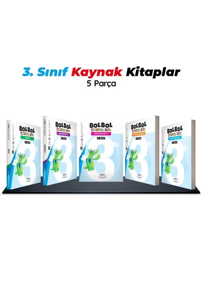 öğretmen evde 3. Sınıf Süper 5’li Kitap Seti 2023-2024