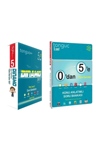 Tonguç Yayınları 5. Sınıf Dinamo Set + Konu Anlatım