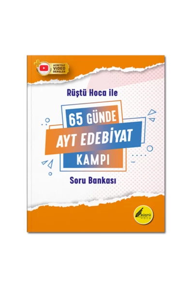 Tonguç Akademi Rüştü Hoca İle 65 Günde AYT Edebiyat Kamp Kitabı Rüştü Hoca