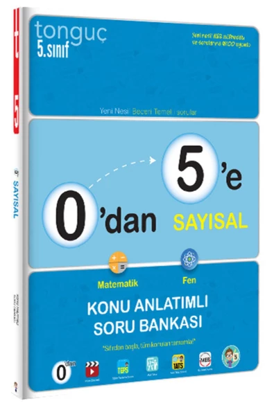 Tonguç Yayınları Tonguç 5.sınıf 0 Dan 5 E Sayısal Konu Anlatımlı Soru Bankası