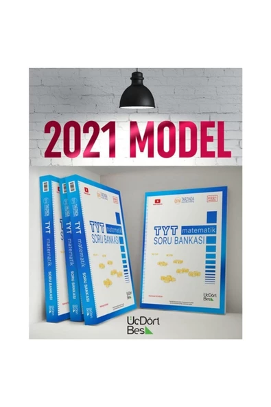Üç Dört Beş Yayıncılık 345 Yayınları Tyt Matematik Soru Bankası 2021 Model