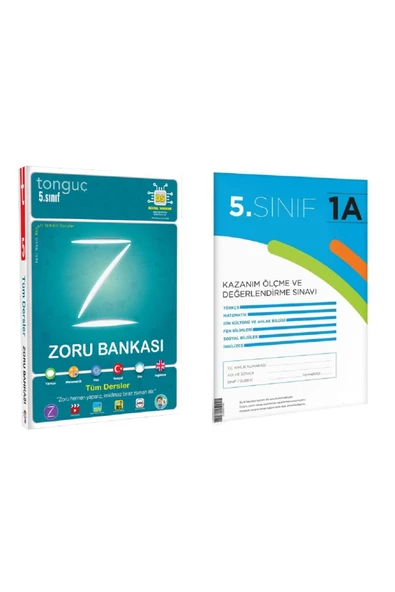 Tonguç Akademi 5. Sınıf Zoru Bankası Tüm Dersler Ve Kazanım Ölçme Ve Değerlendirme Sınavı