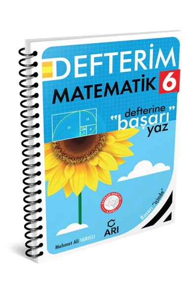 Arı Yayıncılık ARI YAYINCILIK 6.SINIF MATEMATİK DEFTERİM YENİ