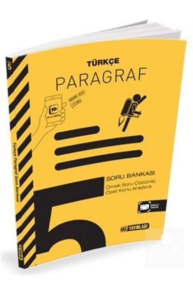 Hız Yayınları 5. Sınıf Türkçe Paragraf Soru Bankası