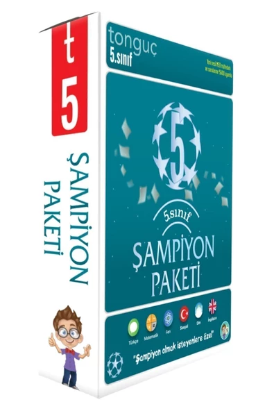 Tonguç Yayınları 5. Sınıf Şampiyon Paketi 2022