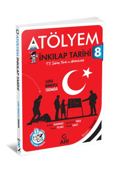 Arı Yayıncılık ARI YAYINLARI 8.SINIF T.C İNKILAP VE ATATÜRKÇÜLÜK ATÖLYEM (1.DÖNEM VE 2.DÖNEM YAZI EKİ HEDİYE)