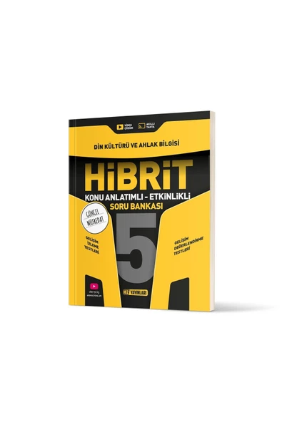 Hız Yayınları 5. Sınıf Hibrit Din Kültürü Soru Bankası