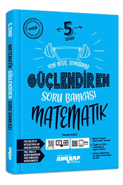 kitabın başkenti ankara yayıncılık Ankara Yayıncılık 5.sınıf Matematik Güçlendiren Soru Bankası