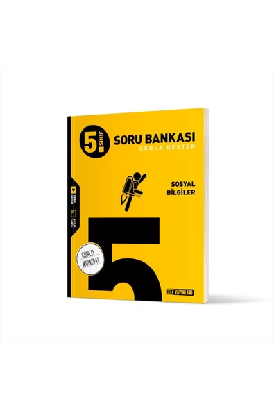 Hız Yayınları HIZ YAYINLARI 5.SINIF SOSYAL BİLGİLER BİLGİSİ SORU BANKASI (2024-2025)