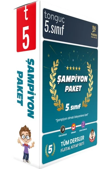 Tonguç Akademi 5.Sınıf Şampiyon Paketi