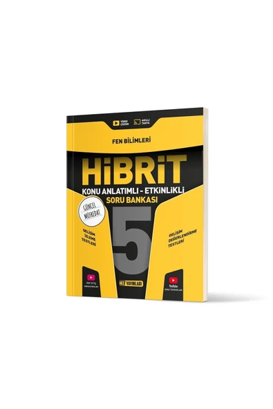 Hız Yayınları 5. Sınıf Hibrit Fen Bilimleri Soru Bankası