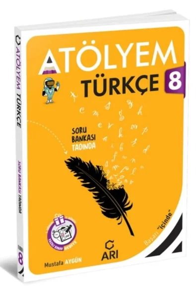 Arı Yayıncılık ARI YAYINCILIK 8.SINIF TÜRKÇE ATÖLYEM (1. VE 2.DÖNEM YAZILI KİTAPÇIĞI HEDİYELİ)