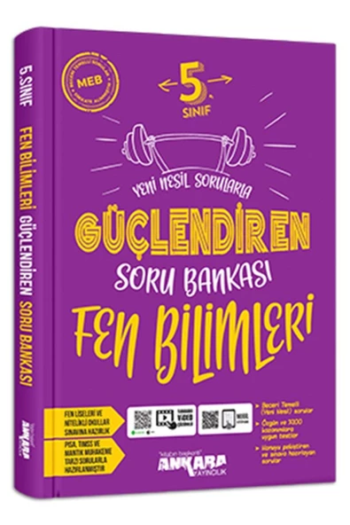 kitabın başkenti ankara yayıncılık 5.sınıf Güçlendiren Fen Bilimleri Soru Bankası