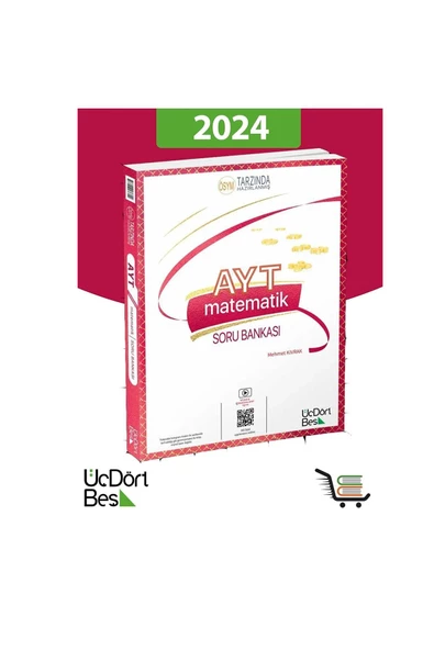 Üç Dört Beş Yayıncılık 345 yayınları ayt matematik 2024 model soru bankası (GÜNCEL)