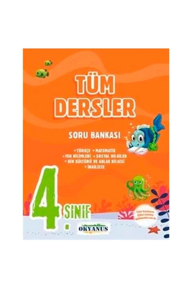 Okyanus Yayınları 4. Sınıf Tüm Dersler Soru Bankası