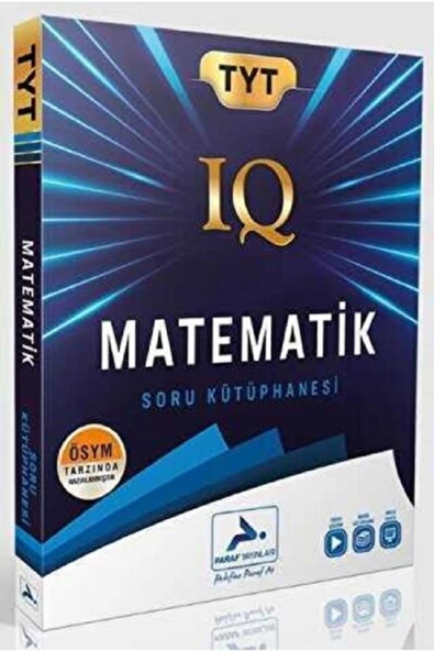 PRF Paraf Yayınları ı Tyt Iq Matematik Soru Kütüphanesi