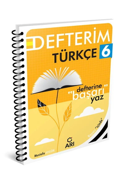 Arı Yayıncılık Arı Yayınları 6 Sınıf Türkçe Defteri Türkçemino
