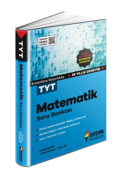 Aydın Yayınları 2022-2023 Aydın Tyt Matematik Video Çözüm Soru Bankası