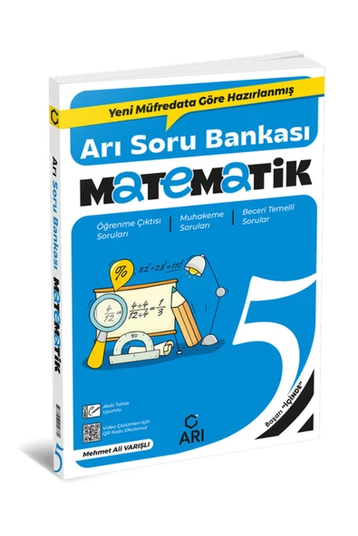 Arı Yayıncılık Arı Yayınları 5. Sınıf Matematik Soru Bankası 2024 yeni baskı