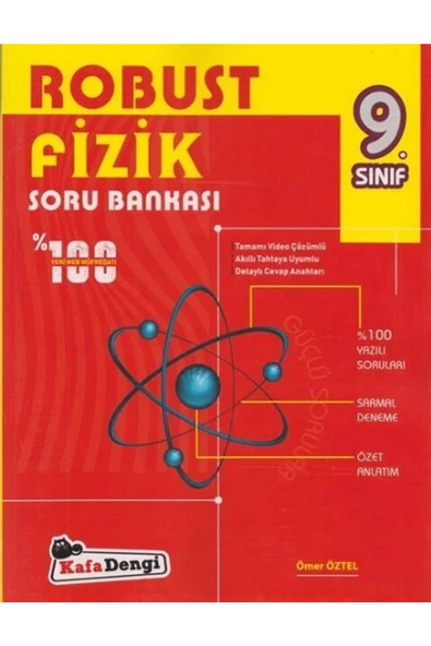 Kafa Dengi Yayınları 9. Robust Fizik Soru Bankası Yeni Müfredat Maarif Sistem