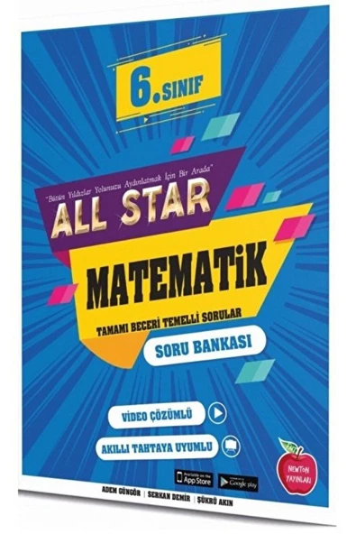 Newton Yayınları 6. Sınıf Allstar Matematik Soru Bankası / Kolektif / Newton Yayınları / 9786057727374