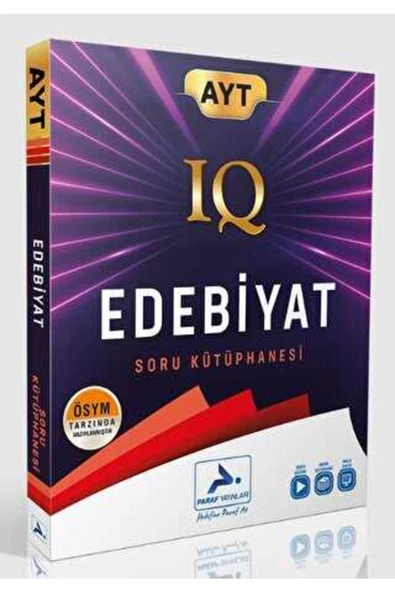 paraf yayınları Paraf Iq Edebiyat Soru Kütüphanesi