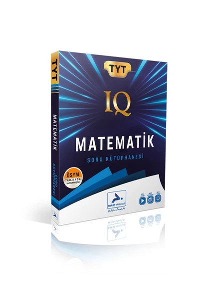 paraf yayınları PARAF TYT IQ MATEMATİK SORU KÜTÜPHANESİ