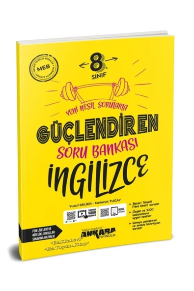 Ankara Yayınları Ankara Yayıncılık 8. Sınıf Lgs Ingilizce Güçlendiren Soru Bankası Yeni 2021