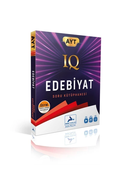 paraf yayınları PARAF YAYINLARI AYT IQ EDEBİYAT SORU KÜTÜPHANESİ