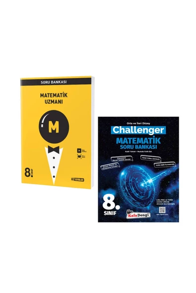Hız Yayıncılık Lgs 8. Sınıf 2023 Hız Uzman Ve Challenger Matematik Soru Bankası Seti