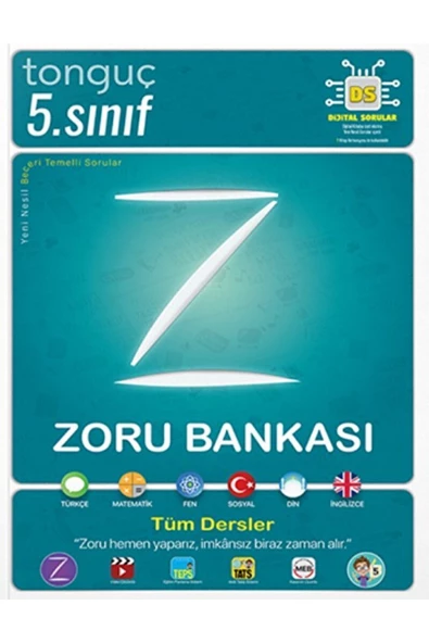 Tonguç Yayınları 5. Sınıf Zoru Bankası Tüm Dersler / Kolektif / Tonguç Akademi / 9786254223570