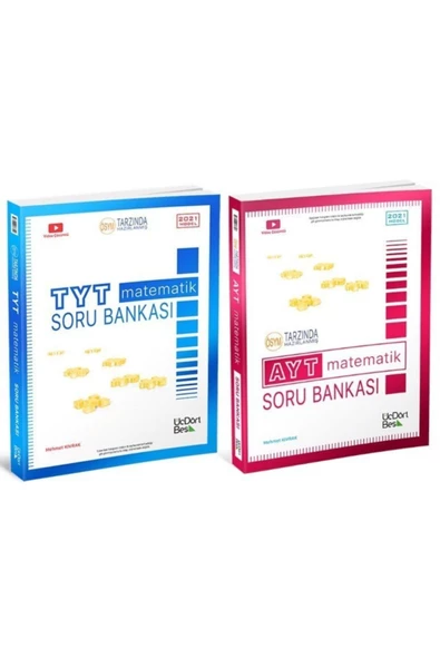 Üç Dört Beş Yayıncılık 2021 Tyt Ayt Matematik Soru Bankası Set Üç Dört Beş Yayınları