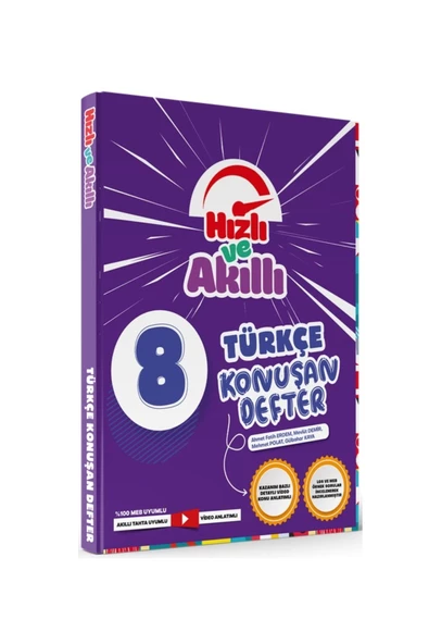 Tammat Yayıncılık Lgs 8. Sınıf Hızlı Ve Akıllı Türkçe Konuşan Defter