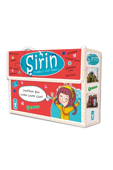 Timaş Çocuk Şirin Istanbul'u Geziyorum Set -2 (5 KİTAP)