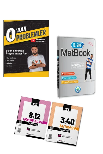 REHBER MATEMATİK YAYINLARI 10. Sınıf Matbook Ve Problemler 2'li Set