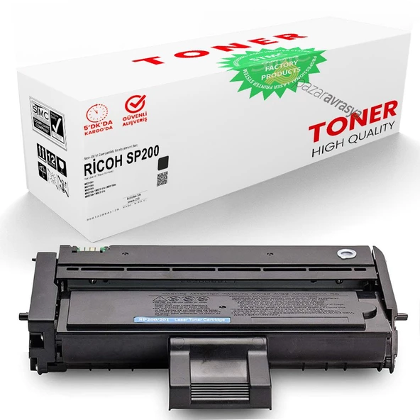 Ricoh SP-200 Muadil Toner /WB/SP200N/SP201N/SP202SF/SP204SFN/SP2