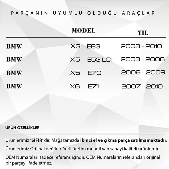 BMW X3,X5,X6 - Mercedes - Land Rover için Servo Motor Dişlisi - 4