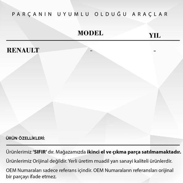 Renault Klima Klape için Havalandırma Kapak Kol Motor Dişlisi - 2